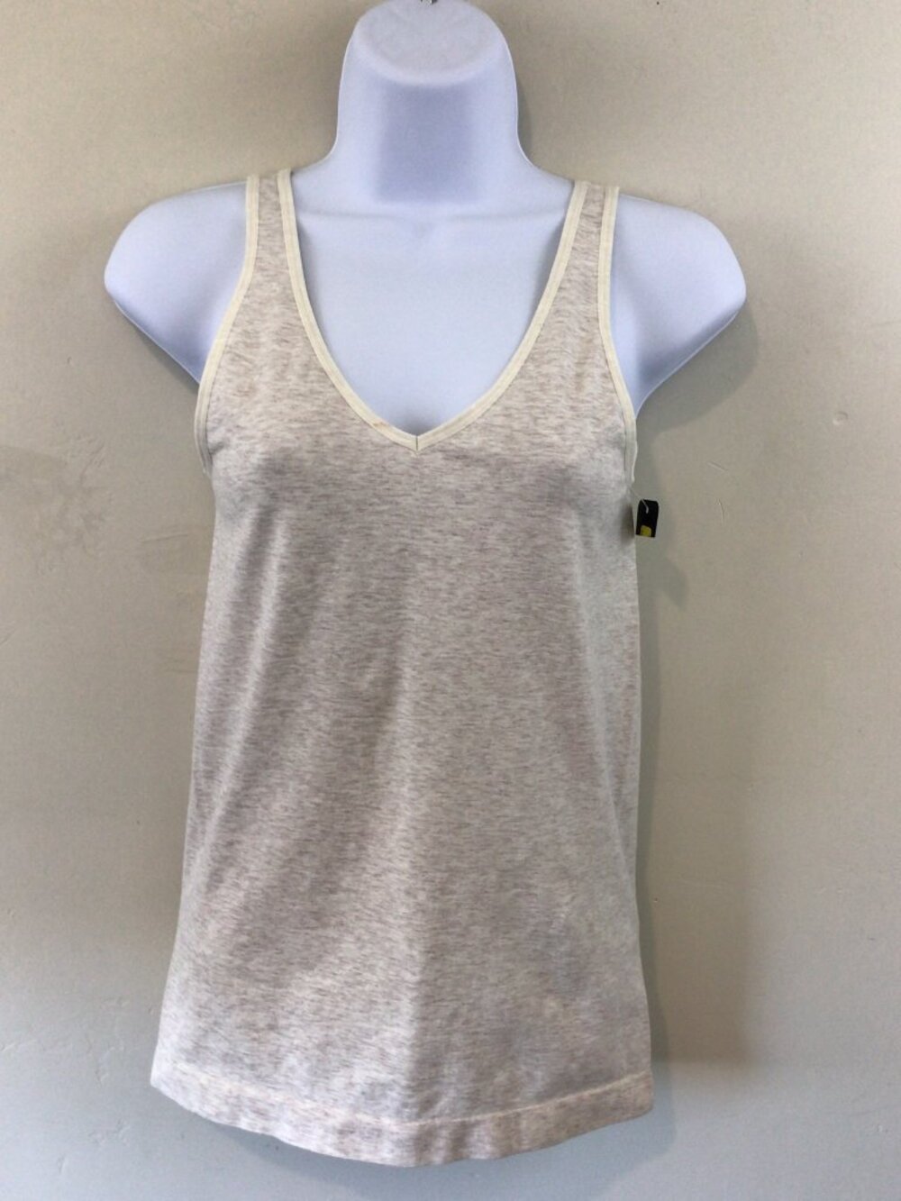 NWT Modern Movement Cream V Neck Tank Top